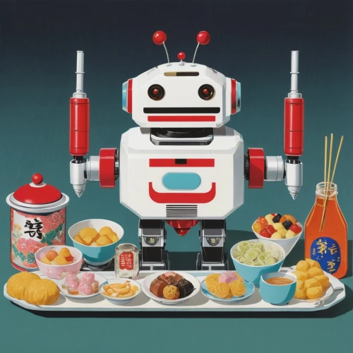 robocup,robocon,roboto,robotix,robots,minibot,food icons,robotics,droid,robotron,robotlike,servo,retro diner,robotham,foodmaker,roboticist,industrial robot,barbot,robot in space,robot icon,Illustration,Japanese style,Japanese Style 08