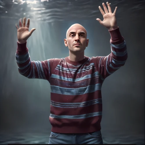 the man in the water,kashkari,molyneux,photo session in the aquatic studio,popovski,underwater background,hydrophobia,under the water,zabaleta,moltisanti,version john the fisherman,kalkbrenner,antonopoulos,bathypelagic,aqualad,submersion,moby,mikvah,submerge,doctor fish