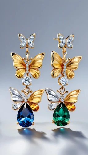 marquises,jewelry florets,glass wing butterfly,mouawad,birthstones,chaumet,boucheron,gemstones,jewels,arpels,princess' earring,chryssides,crown jewels,jewelries,shashed glass,glass wings,bejeweled,birthstone,precious stones,jewellery,Unique,3D,3D Character