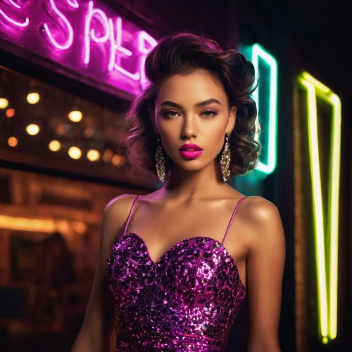 jurnee,cambodian,eveningwear,sequined,thirlwall,demetrias,bright pink,cassie,jasmine sky,sequin,neon lights,neon makeup,lumidee,neon light,sequinned,dazzling,glam,bejeweled,kouroussa,sequins,Photography,Documentary Photography,Documentary Photography 37