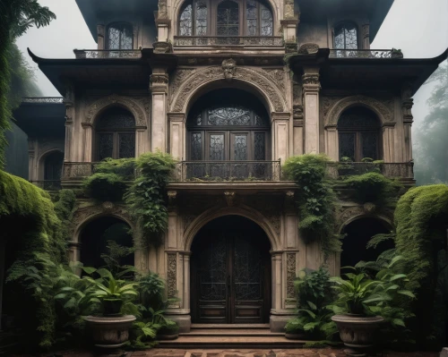 witch's house,ghost castle,witch house,castle of the corvin,victorian house,victorian,old victorian,victoriana,briarcliff,the haunted house,haunted castle,mansion,the threshold of the house,haunted house,haunted cathedral,creepy house,castlevania,fairy tale castle,forest house,rivendell,Art,Classical Oil Painting,Classical Oil Painting 28