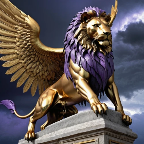 goldlion,purple and gold,imperiale,gold and purple,goldar,gryphon,imperium,gryphons,leonine,sotha,imperial eagle,griffins,impero,aslan,lion capital,lione,qadsia,defends,leos,lionore,Conceptual Art,Fantasy,Fantasy 11