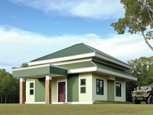 guardhouse,prefabricated buildings,restored home,clay house,model house,school house,house trailer,3d rendering,jltv,guardhouses,olustee,resourcehouse,schoolhouse,prefabricated,sketchup,tangipahoa,carports,blockhouse,alachua,fordlandia,Photography,General,Realistic