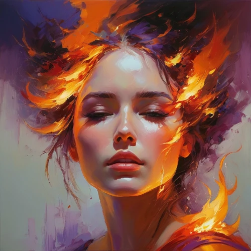 fiery,fire artist,burning hair,fire dancer,fire angel,flame spirit,fire siren,ignited,flame of fire,dancing flames,ablaze,pyromania,fire dance,fire and water,pyromaniac,aflame,combustion,igniting,fire flower,afire,Conceptual Art,Sci-Fi,Sci-Fi 22