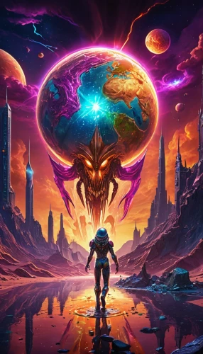 majora,dormammu,fire planet,alien planet,gas planet,planetwide,earthward,alien world,planet alien sky,world digital painting,planetout,burning earth,dark world,planet,volthoom,wayforward,mahavatar,the end of the world,chronicon,skyterra,Illustration,Realistic Fantasy,Realistic Fantasy 38