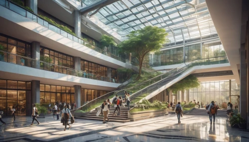 atriums,capitaland,wintergarden,transbay,difc,safdie,renderings,atrium,hudson yards,costanera center,macerich,hongdan center,masdar,segerstrom,titanum,abdali,europan,skyways,artium,arcology,Illustration,Realistic Fantasy,Realistic Fantasy 28