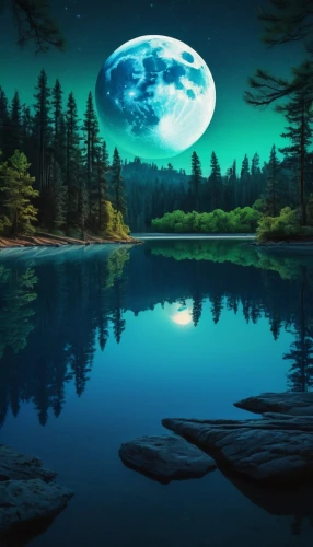 moon and star background,moonlit night,blue moon,moon at night,nature background,moonscapes,moonlit,fantasy picture,nature wallpaper,lunar landscape,landscape background,moonrise,moonesinghe,hanging moon,moonscape,beautiful wallpaper,moon night,big moon,night sky,green aurora,Photography,General,Fantasy