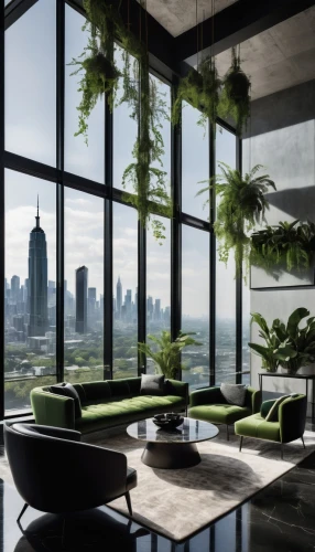 penthouses,interior modern design,modern decor,modern living room,green living,contemporary decor,livingroom,living room,minotti,apartment lounge,sky apartment,landscape designers sydney,landscape design sydney,interior design,damac,glass wall,luxury home interior,sathorn,roof landscape,sitting room,Illustration,Realistic Fantasy,Realistic Fantasy 29