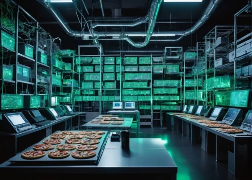 the server room,ufo interior,datacenter,computer room,supercomputer,supercomputers,data center,laboratory,microarrays,chefs kitchen,oscorp,ovens,galley,microcomputers,big kitchen,computerized,lab,cooktop,modern office,piezoelectricity,Illustration,Realistic Fantasy,Realistic Fantasy 46