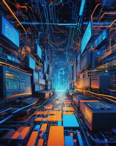 cyberscene,cybercity,cyberia,cybernet,cyberview,computer art,cybertown,cyberport,cyberspace,computer graphic,cyberworld,computational,hypermodern,fractal environment,computerized,cyberpunk,cyber,computerworld,digital binary,synth,Conceptual Art,Oil color,Oil Color 20