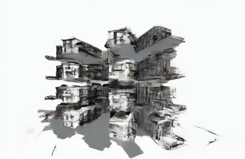 voxels,deconstructivism,fractal environment,arcology,deconstructivist,fragmenting,voxel,webgl,renderer,generated,deformations,physx,fragmented,generative,density,hypercomplex,hashima,geometric ai file,fragmentation,unbuilt