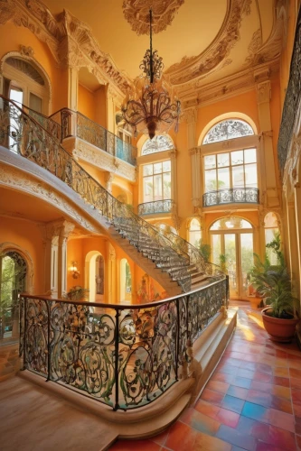 winding staircase,outside staircase,staircase,circular staircase,balustrade,mansion,spiral staircase,staircases,ornate room,balustrades,palladianism,cochere,luxury property,balcony,palatial,stairway,driehaus,beautiful home,ornate,stairs,Conceptual Art,Daily,Daily 16