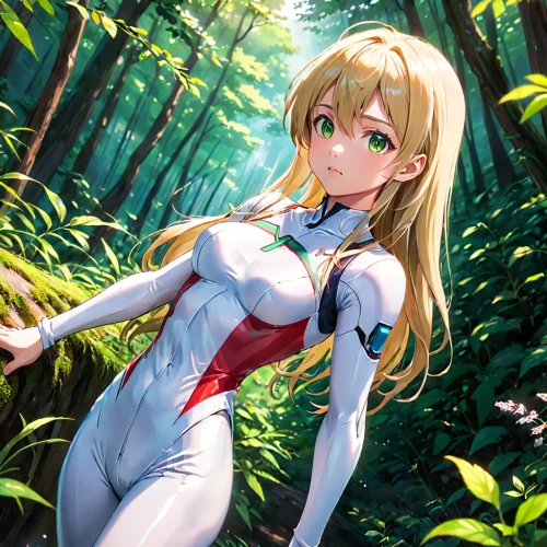 zeta,in the forest,sakamaki,vert,shipka,sunohara,suomi,gambier,kashiwazaki,katsuragi,emi,rei,kaho,akamatsu,red saber,forest background,saber,atago,ais,asuka langley soryu,Anime,Anime,Realistic