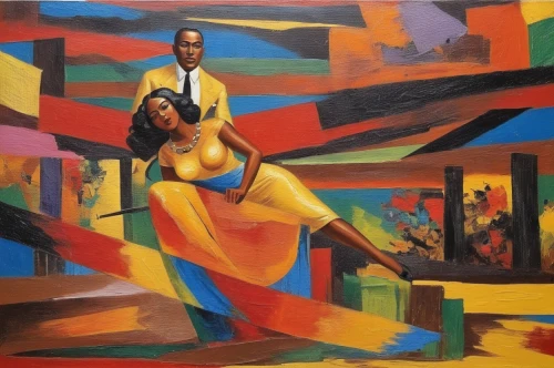 dancing couple,feitelson,benton,pasodoble,contradanza,milonga,dancers,argentinian tango,trenaunay,guantanamera,tango,umoja,piatigorsky,pettiford,robeson,makossa,fischl,black couple,woman playing,tango argentino,Illustration,Realistic Fantasy,Realistic Fantasy 21