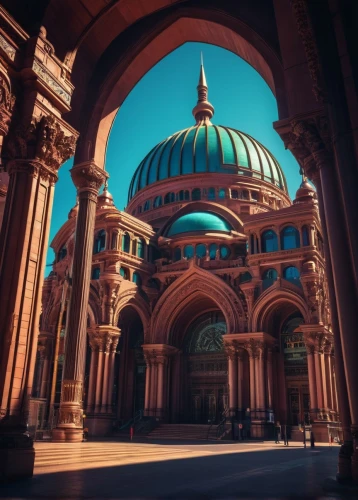 medinah,islamic architectural,hassan 2 mosque,theed,grand mosque,big mosque,royal albert hall,mosques,al nahyan grand mosque,city mosque,western architecture,uloom,the hassan ii mosque,mosque hassan,archly,mihrab,shahi mosque,mezquita,star mosque,bologna,Conceptual Art,Sci-Fi,Sci-Fi 26
