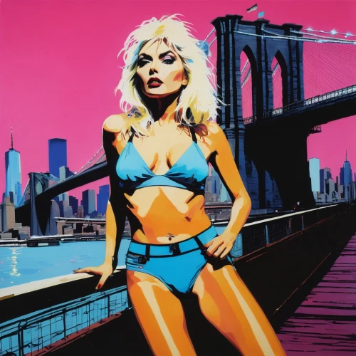 dazzler,steranko,cool pop art,pop art woman,brubaker,deodato,trish,aparo,modern pop art,palmiotti,pop art style,pop art girl,gennifer,chaykin,struzan,angelyne,blumstein,pop art,namorita,cherilyn,Conceptual Art,Oil color,Oil Color 07