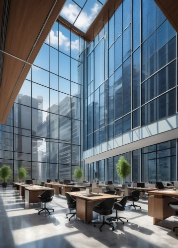 daylighting,modern office,revit,offices,office buildings,3d rendering,atriums,conference room,structural glass,snohetta,bureaux,headquaters,glass facade,glass wall,bobst,renderings,school design,office building,blur office background,meeting room,Art,Classical Oil Painting,Classical Oil Painting 18