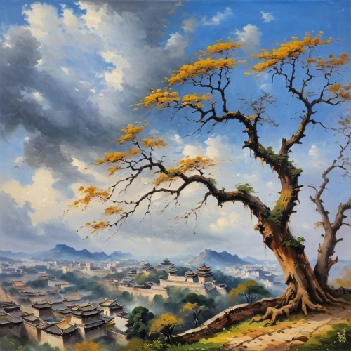 rural landscape,landscape background,mountain scene,yiping,yanzhao,haiping,mountain landscape,sizhao,high landscape,yellow mountains,wenzhao,youliang,jianxing,alpine landscape,home landscape,orange tree,nuytsia,zhaoying,jianying,jianfeng,Photography,General,Commercial