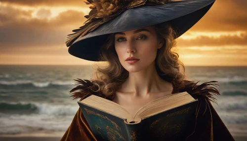 the sea maid,the hat of the woman,womans seaside hat,carice,victorian lady,ariadne,noblewoman,woman's hat,duchesse,scherfig,bewitching,knightley,milady,tricorne,poldark,quirine,drusilla,noblewomen,sorceress,bewitch,Conceptual Art,Daily,Daily 32