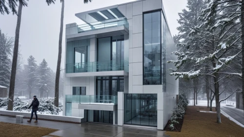 cubic house,modern house,winter house,3d rendering,revit,snow house,snowhotel,modern architecture,cube house,sketchup,luxury home,glass facade,luxury property,render,modern building,forest house,residential house,frame house,holiday villa,ilgaz,Photography,General,Realistic