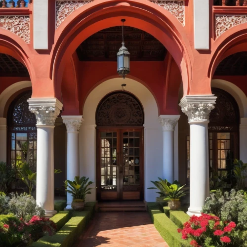 porticos,portico,filoli,hacienda,entranceway,woollahra,entryway,house entrance,casa fuster hotel,entrada,mizner,tlaquepaque,verandas,larnach,porticoes,paradores,coyoacan,santa barbara,patios,beverly hills hotel,Illustration,Black and White,Black and White 31