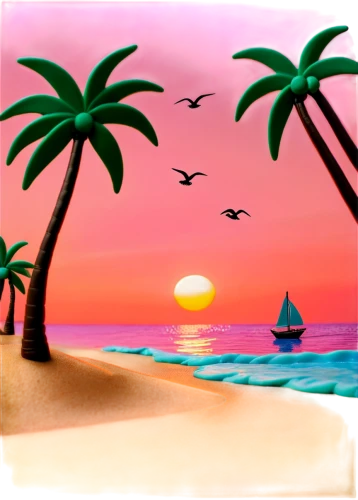 beach landscape,tropical beach,tropical sea,beach background,beach scenery,landscape background,tropical island,summer background,dream beach,cartoon video game background,background colorful,3d background,pink beach,sunset beach,paradises,colorful background,margaritaville,caribbean beach,beautiful beach,tropicale,Unique,3D,Clay