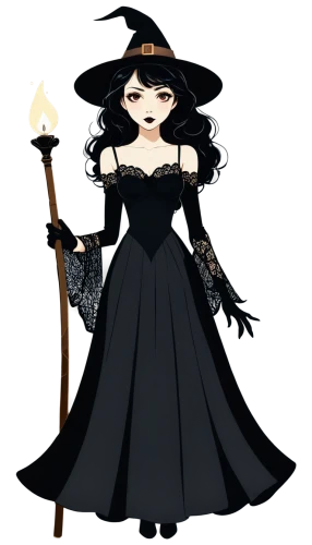 gothic dress,gothic style,gothic woman,black candle,dressup,queen of the night,hecate,gothicus,gothic,derivable,vampire lady,dollmaker,candelight,black queen,dark gothic mood,covens,isoline,lady of the night,countess,dhampir,Illustration,Japanese style,Japanese Style 06