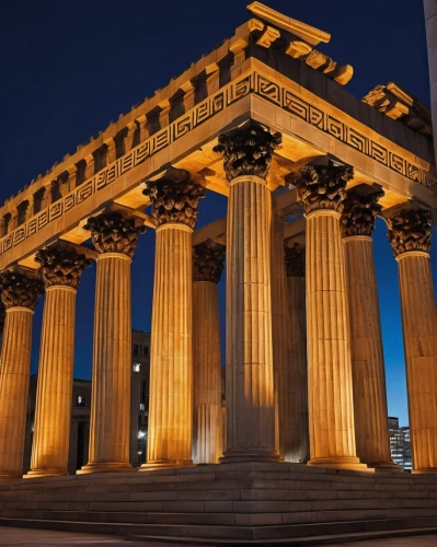 doric columns,greek temple,peristyle,columns,the parthenon,parthenon,capitolium,colonnade,colonnades,brandenburg gate,palais de chaillot,baalbek,three pillars,evagora,portico,jefferson monument,pillars,saint george's hall,columned,lincoln monument,Conceptual Art,Fantasy,Fantasy 07