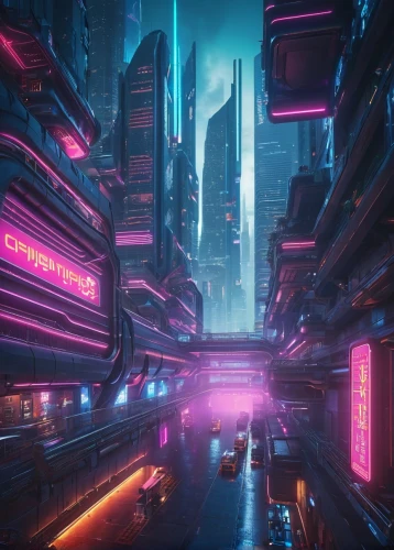 cybercity,cyberpunk,cybertown,cyberia,futuristic landscape,cyberworld,metropolis,cyberport,cyberscene,futuristic,synth,bladerunner,polara,cyberview,scifi,fantasy city,vapor,microdistrict,graecorum,colorful city,Conceptual Art,Sci-Fi,Sci-Fi 26