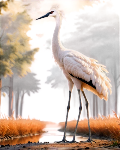 rhamphorhynchus,egretta novaehollandiae,demoiselle crane,egret,egretta,anchiornis,hesperornis,red-crowned crane,grey neck king crane,phoenicopterus,longicornis,restoration,white egret,crane,white-naped crane,blue crane,anicetus,paradoxornithidae,egrets,dendrobatidae,Conceptual Art,Daily,Daily 35