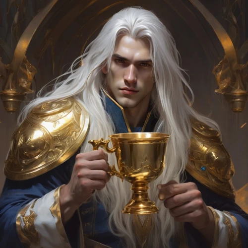 seregil,thingol,gold chalice,celeborn,raistlin,cullen,noldor,drizzt,finrod,glorfindel,anduin,aegon,herennius,chalice,falstad,reynir,male elf,dragomir,goblet,silmarillion,Conceptual Art,Fantasy,Fantasy 01