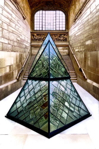 glass pyramid,pyramide,bipyramid,octahedron,pyramidal,tetrahedron,pyramid,extrapyramidal,trianguli,octahedral,louvre,mypyramid,pyramids,louvre museum,pentagonal,tetrahedra,triangulated,hypercube,trapezohedron,step pyramid,Conceptual Art,Oil color,Oil Color 17
