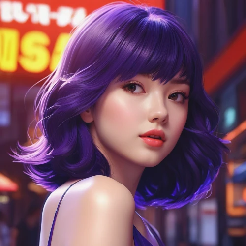 ayane,motoko,shimei,kusanagi,violetta,world digital painting,violet,digital painting,retro girl,haeju,la violetta,purple wallpaper,ultraviolet,rumiko,jiarui,akane,kao,xiaolu,ichiko,purple background,Conceptual Art,Fantasy,Fantasy 19