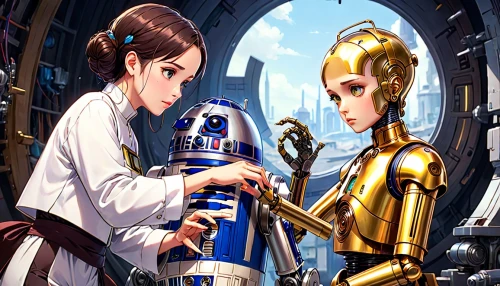 droids,padme,droid,starwars,star wars,apprentices,coruscant,ani,organa,lucasfilm,automatons,attendant,theed,kamino,imperial,reynato,perfumers,androids,skywalkers,maintenance,Anime,Anime,Traditional