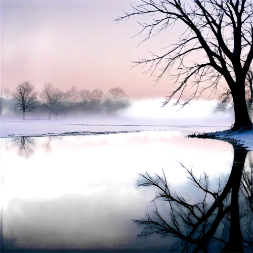 winter lake,winter landscape,foggy landscape,waterscape,ice landscape,stillness,waterbody,evening lake,frozen lake,waterbodies,wet lake,reflection in water,reflections in water,winter background,water scape,quietude,morning mist,water reflection,winter morning,mists,Photography,Artistic Photography,Artistic Photography 06