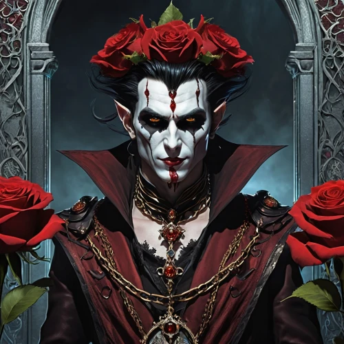 vladislaus,dracula,vampiro,gothic portrait,drac,mephistopheles,splichal,lacrimosa,vanian,count dracula,strahd,ryuk,way of the roses,countess,wason,queen of hearts,alucard,rosevelt,vampire,rasputina,Photography,General,Realistic