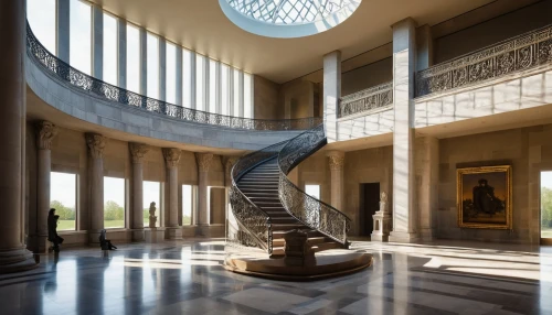 circular staircase,winding staircase,spiral staircase,staircase,nationalgalerie,kimbell,cochere,outside staircase,newel,neoclassicism,holburne,art museum,staircases,neoclassical,sun dial,marble palace,museological,archly,louvre,classicism,Conceptual Art,Fantasy,Fantasy 04