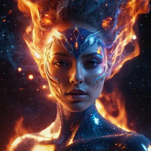 liara,dormammu,amidala,flame spirit,fireheart,fire dancer,bluefire,fire angel,fire background,solara,chandra,asari,ifrit,symetra,firedancer,liora,nebula guardian,fiery,fire siren,satari,Conceptual Art,Sci-Fi,Sci-Fi 30