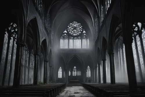 haunted cathedral,transept,gothic church,cathedral,cathedrals,liturgy,sanctuary,neogothic,the black church,nave,black church,presbytery,the cathedral,duomo,ecclesiatical,liturgical,nidaros cathedral,dark gothic mood,basilica,ecclesiastical,Photography,Black and white photography,Black and White Photography 15