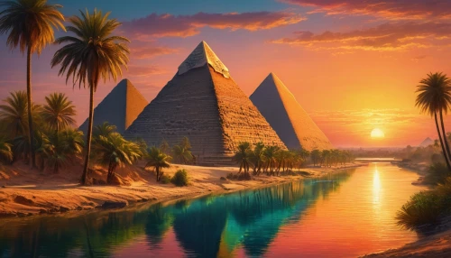 pyramids,giza,ancient egypt,luxor,egypt,khufu,kemet,egyptian temple,the great pyramid of giza,ancient egyptian,eastern pyramid,nile river,egyptienne,pyramidal,pharaohs,pyramide,step pyramid,nile,aswan,pyramid,Photography,General,Fantasy