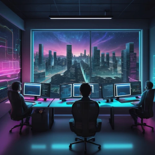 computer room,cyberscene,cybersquatters,cybertown,cybercity,neon human resources,cyberport,cyberpunk,cybersurfers,cyberia,cyberpatrol,megacorporation,cyberworld,cyberspace,cyberview,cybercafes,cybernet,computerworld,computerize,blur office background,Illustration,Realistic Fantasy,Realistic Fantasy 17