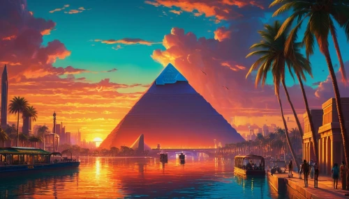 pyramids,pyramidal,giza,pyramid,pyramide,luxor,mypyramid,nile,extrapyramidal,eastern pyramid,the great pyramid of giza,ancient egypt,cairo,egypt,khufu,egyptienne,step pyramid,ennead,egyptological,kharut pyramid,Conceptual Art,Sci-Fi,Sci-Fi 26