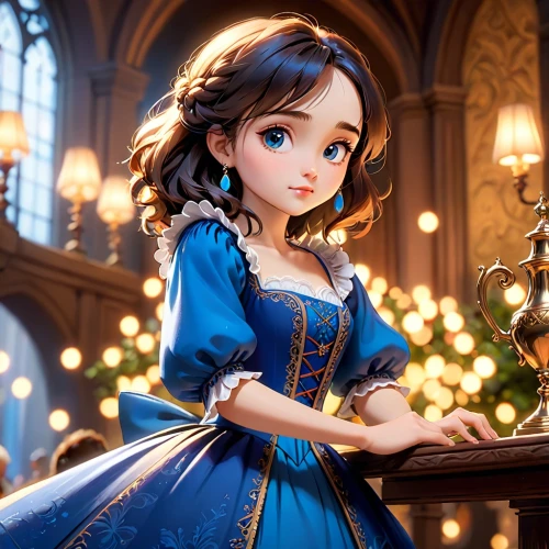 belle,fairy tale character,miniaturist,princess anna,cinderella,cendrillon,storybook character,fairy tale icons,snow white,princess sofia,evie,music box,fairytale characters,serafina,pianist,fairy tale,cosette,storybook,dorthy,magicienne,Anime,Anime,Cartoon