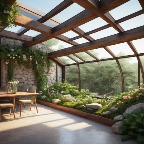 sunroom,roof garden,earthship,conservatory,greenhouse,roof landscape,skylights,conservatories,balcony garden,roof terrace,greenhouse cover,climbing garden,pergola,glass roof,greenhouse effect,breakfast room,daylighting,glasshouse,grass roof,frame house,Unique,Paper Cuts,Paper Cuts 01