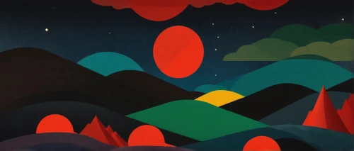 night scene,mushroom landscape,volcanic landscape,cartoon forest,lunar landscape,sommerfeldt,futuristic landscape,nightscape,black landscape,night stars,microworlds,gondry,art deco background,forest landscape,mountainous landscape,kiwanuka,paisaje,mountain scene,mountains,flammarion,Art,Artistic Painting,Artistic Painting 27