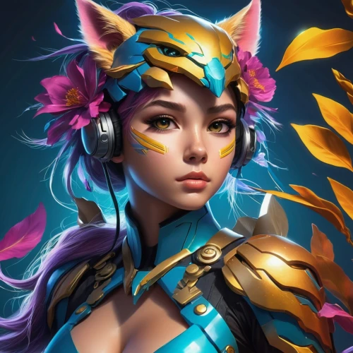 kittani,inara,bastet,alani,freya,kaisa,zarina,varya,kitsune,kuanyin,rafaela,set of cosmetics icons,pongsona,xixia,fantasy portrait,dianbai,vi,xianwen,chengjie,raika,Photography,Artistic Photography,Artistic Photography 08