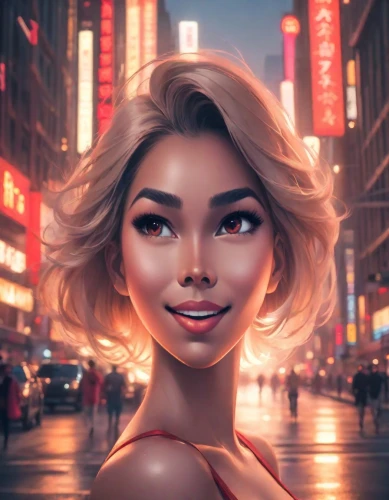 world digital painting,digital painting,city ​​portrait,asian vision,fantasy portrait,miraculous,lumidee,digital art,portrait background,giulia,asian woman,imaginasian,tiktok icon,kim,karimova,pinu,vector girl,girl portrait,custom portrait,digital illustration,Photography,Cinematic