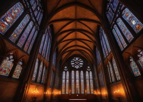 stained glass windows,stained glass,transept,church windows,presbytery,stained glass window,ulm minster,christ chapel,maulbronn monastery,hammerbeam,pcusa,pipe organ,gothic church,main organ,choir,sewanee,interior view,chapel,ouderkerk,altgeld,Illustration,American Style,American Style 03