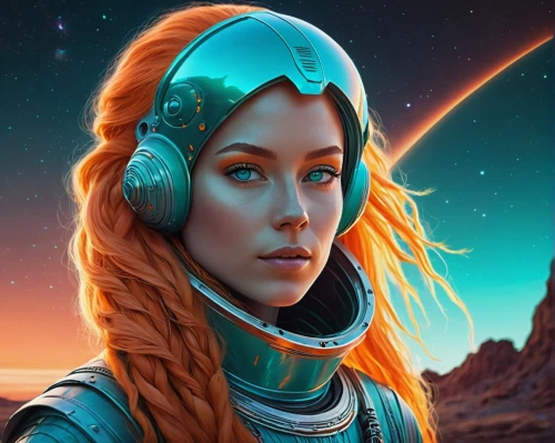 sedna,liora,andromeda,fantasy portrait,sci fiction illustration,irisa,zarina,simara,binti,galathea,arisia,elara,saturnyne,hera,alexandrina,eressa,neptunian,krynn,wayfinder,laureline,Conceptual Art,Sci-Fi,Sci-Fi 12