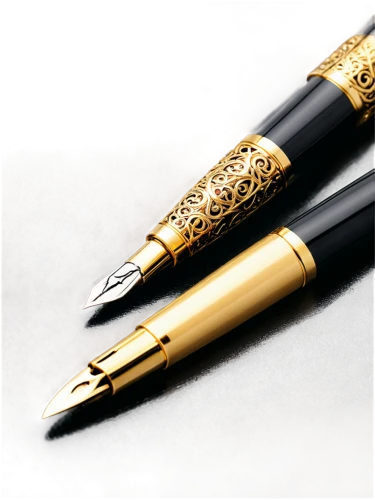 pelikan,fountain pen,visconti,nakaya,gold paint stroke,penzer,writing implement,fountain pens,sheaffer,montblanc,klingner,namiki,ball-point pen,herpen,calligrapher,inkpen,gold filigree,writing tool,jinhao,penpics,Illustration,Black and White,Black and White 03